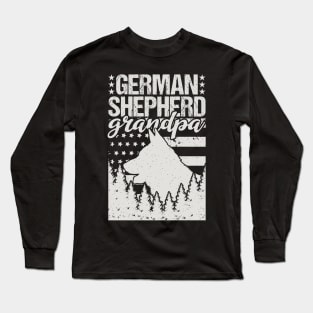 German Shepherd Grandpa Long Sleeve T-Shirt